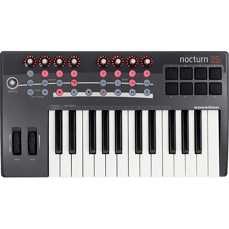 novation nocturn plug in controller