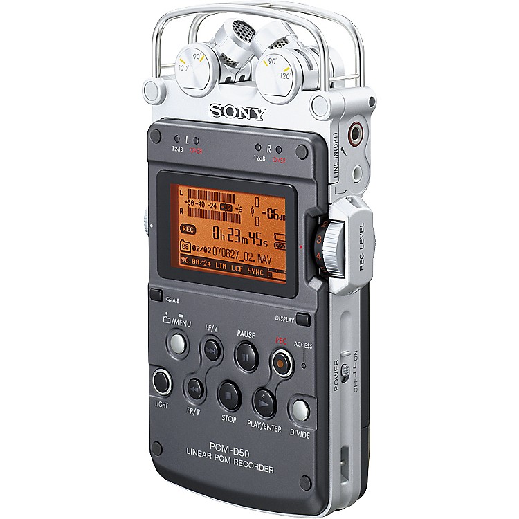 Sony Pcm D Portable Linear Pcm Digital Recorder Music