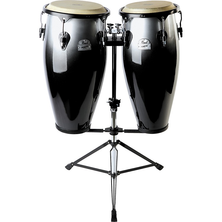 Pearl Primero Fiberglass Conga Set with Stand Music123