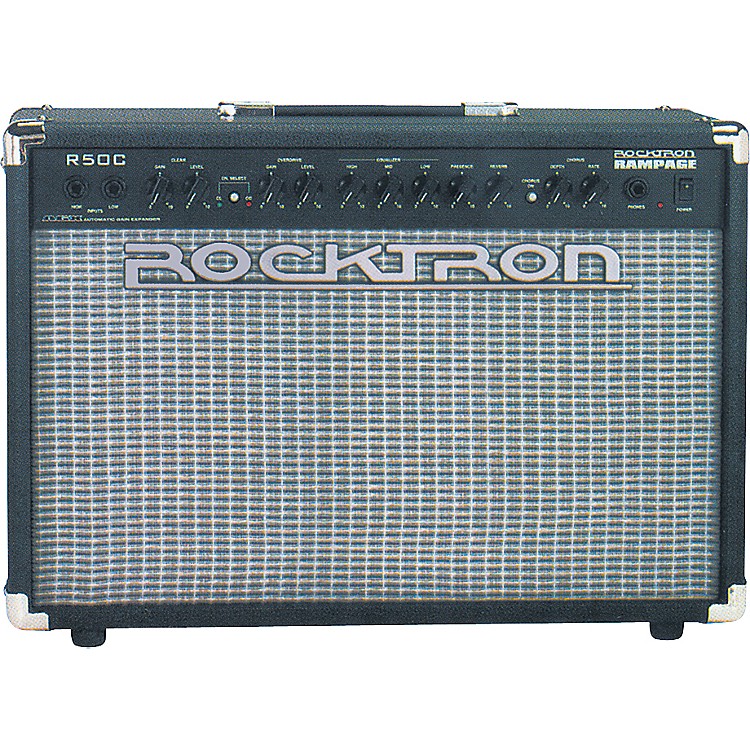 Rocktron Rampage R50C 50W 2x8 Stereo Chorus Amp with Reverb Music123
