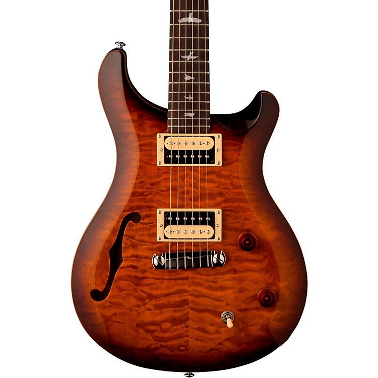 PRS SE Custom 22 Semi Hollow Electric Guitar Music123