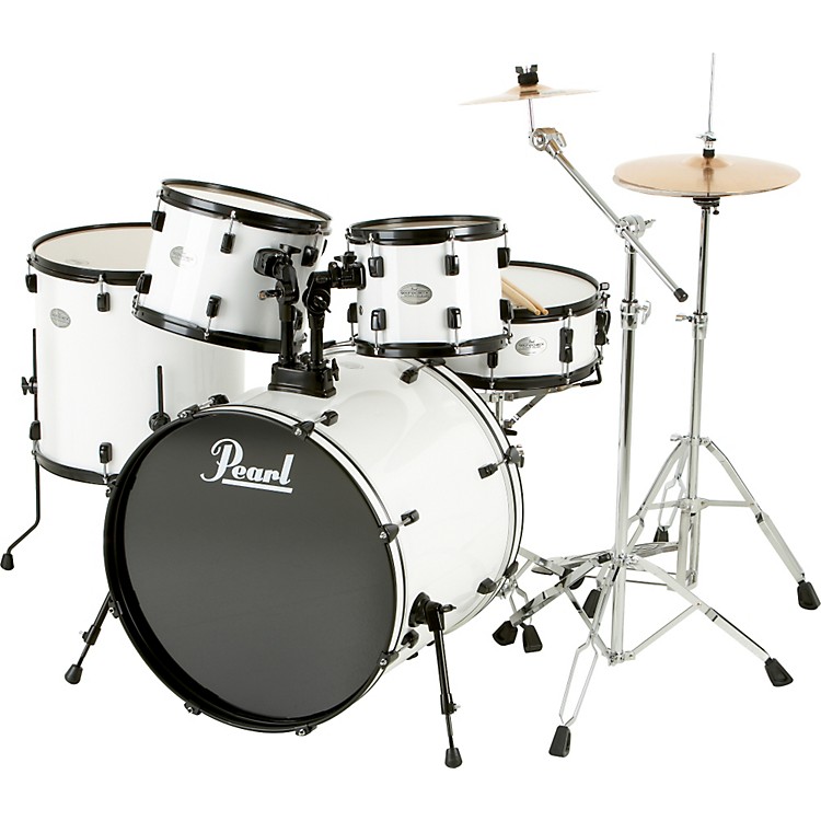 Pearl Soundcheck 5-Piece Drum Set with Zildjian Cymbals | Music123