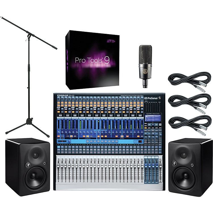 PreSonus StudioLive 24 Pro Tools 9 Package Music123