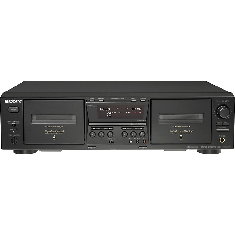 Sony TC-WE475 Dual Cassette Deck | Music123