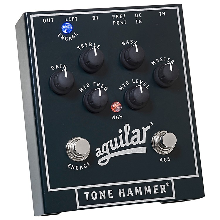 Aguilar Tone Hammer Preamp / Direct Box Bass Pedal | Music123
