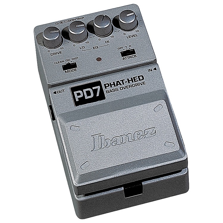 Ibanez ToneLok PD7 Phat Hed Bass Overdrive Pedal Music123