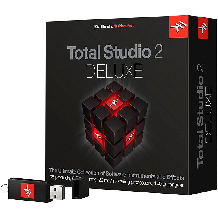 IK Multimedia Total  Studio  2 Deluxe Boxed Version Music123