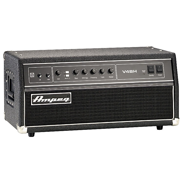 Ampeg V4BH 100 Watt Tube Bass Head | Music123