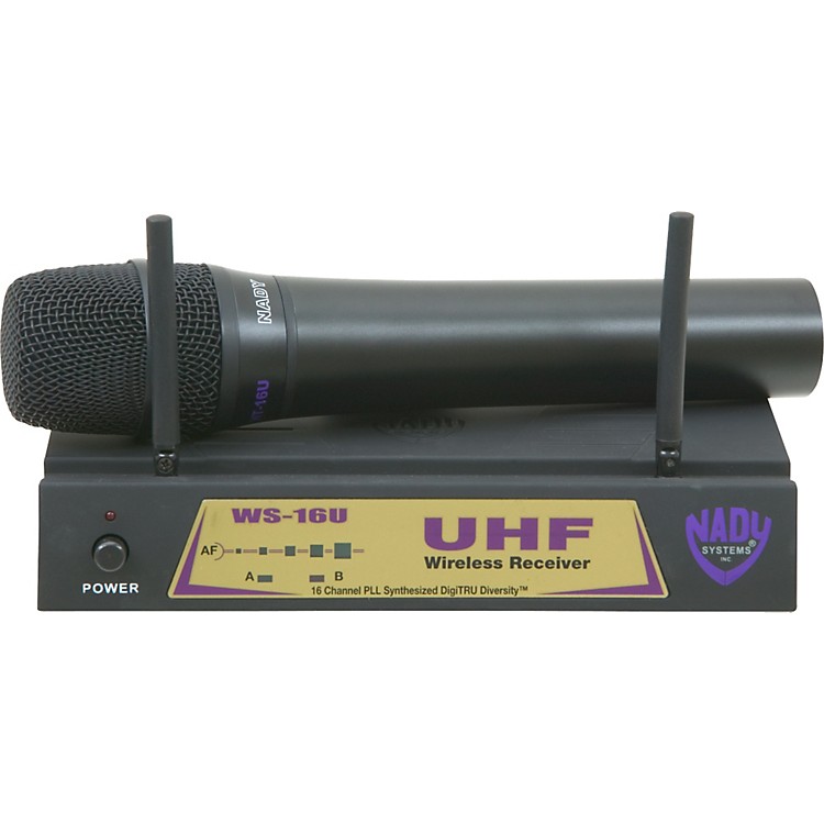 Nady WS-16U/HT 16-Channel UHF Wireless Handheld System | Music123