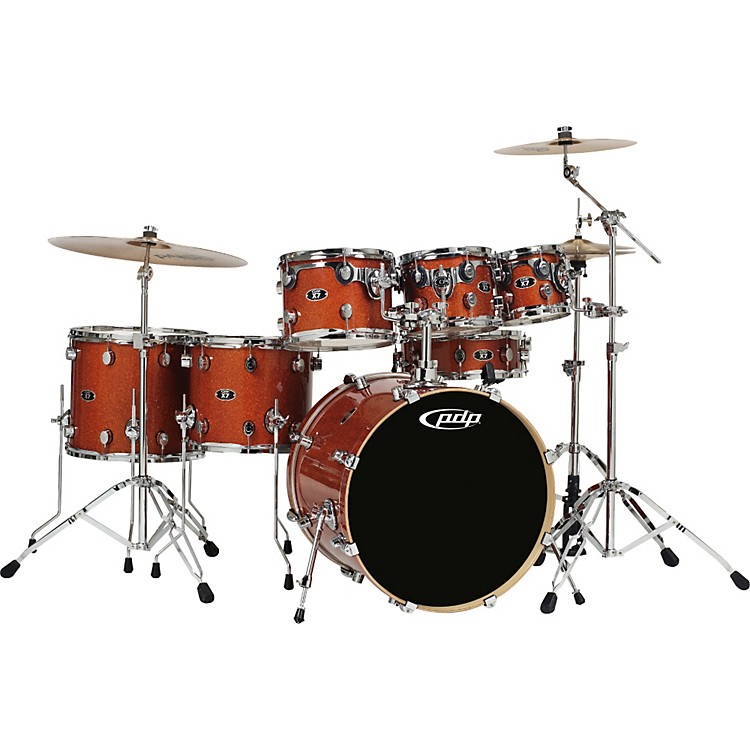 DW X7 Series 7 Piece Drum Set | Music123