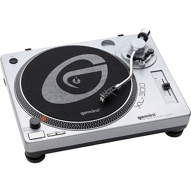Gemini XL300 Direct Drive Turntable with Cartridge Music123